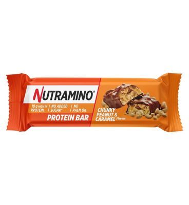 Nutramino Protein Bar Chunky Peanut &amp;amp; Caramel 55g