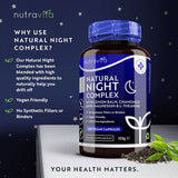 Nutravita Sleep Complex, Chamomile &amp;amp; Magnesium-120Vegan Caps
