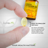 Nutravita Vitamin D3 4000IU 100&amp;micro;g - 400 Softgel Capsules