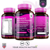 Nutravita Women's Multivitamins with Biotin - 180 Vegan Tabs