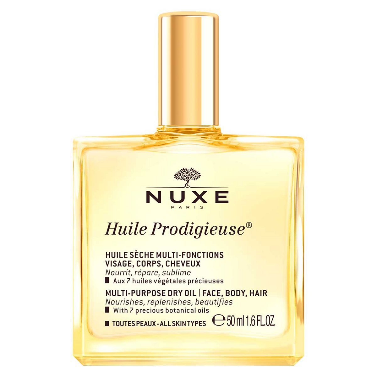 NUXE Huile Prodigieuse&amp;reg; Multi-Purpose Dry Oil for Face, Body and Hair 50ml