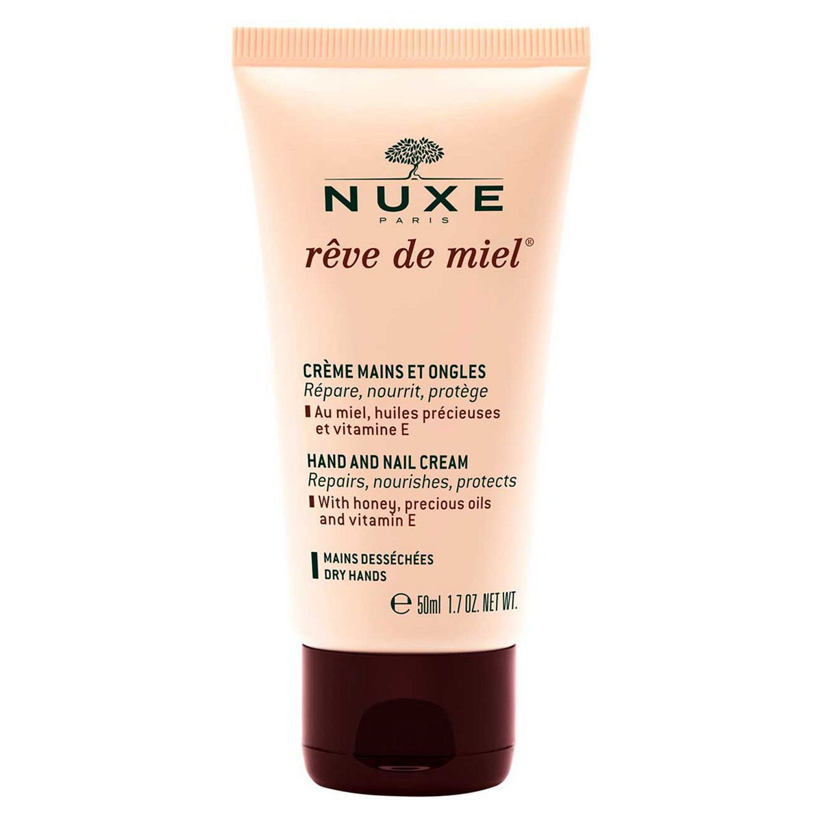NUXE R&amp;ecirc;ve de Miel&amp;reg; Nourishing Hand and Nail Cream 50ml