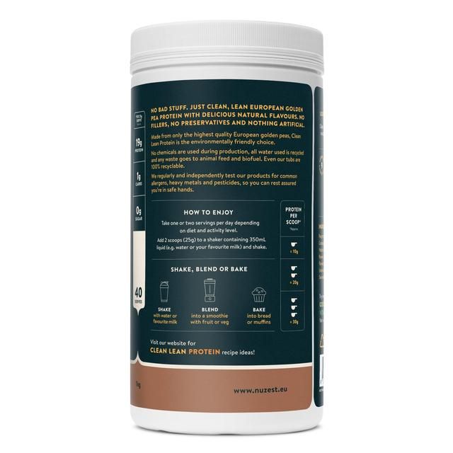 Nuzest Rich Chocolate Clean Lean Protein Powder   1kg