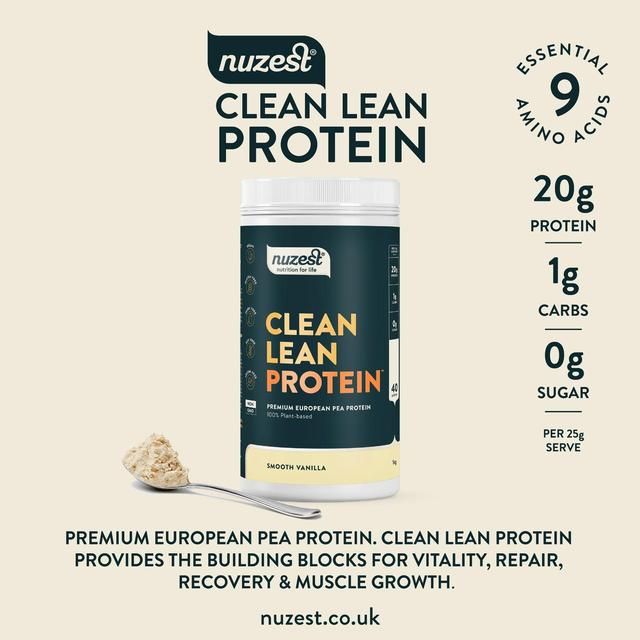 Nuzest Smooth Vanilla Clean Lean Protein Powder    1kg