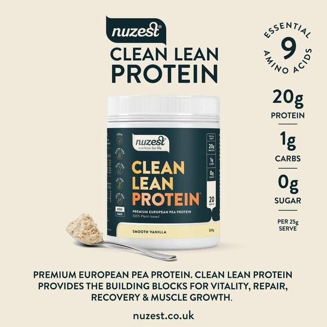 Nuzest Smooth Vanilla Clean Lean Protein Powder    500g