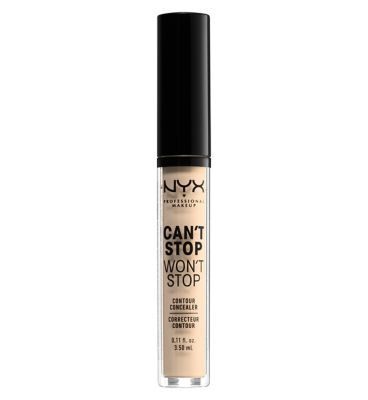 NYX Professional Makeup Can't Stop Won't Stop Contour Concealer Light Ivory