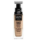 NYX Professional Makeup, Can't Stop Won't Stop Full Coverage Foundation Natural