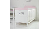 Obaby Hedgehog Cot Bed with Fibre Mattress &amp;ndash; Pink