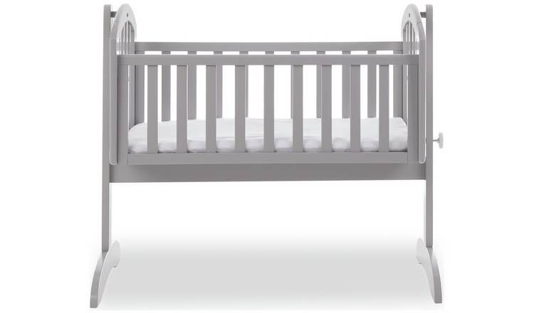 Obaby Sophie Swinging Crib - Warm Grey