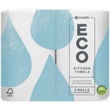 Ocado Eco Kitchen Towels   2 per pack