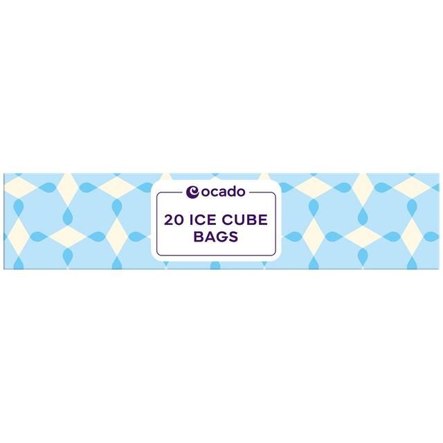 Ocado Ice Cube Bags   20 per pack