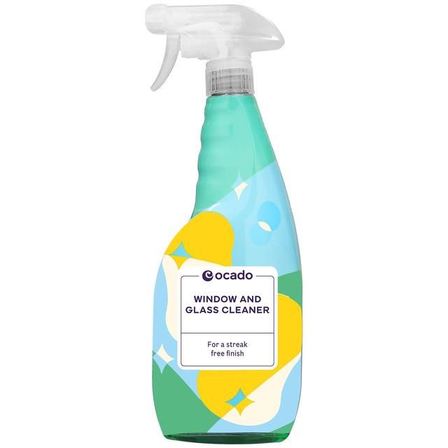 Ocado Window &amp;amp; Glass Cleaner Spray   750ml