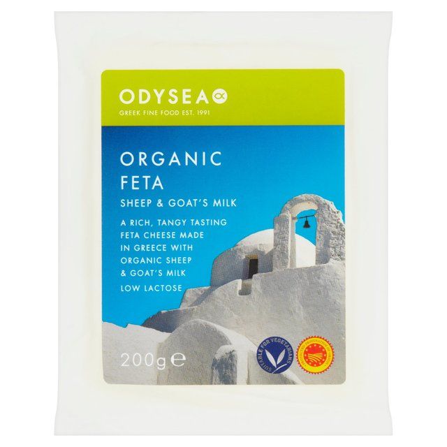 Odysea Organic Sheep &amp;amp; Goats Milk Feta   200g