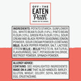 Off The Eaten Path Sour Cream Pea &amp;amp; Bean Sticks Sharing Bag Crisps   100g