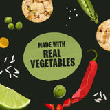 Off The Eaten Path Sour Cream Pea &amp;amp; Bean Sticks Sharing Bag Crisps   100g