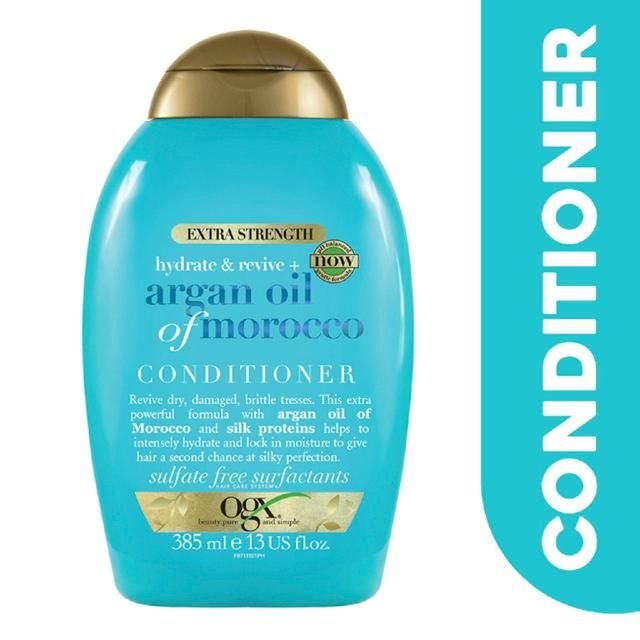 OGX Hydrate &amp;amp; Revive+ Argan oil Extra Strength pH Balanced Conditioner   385ml