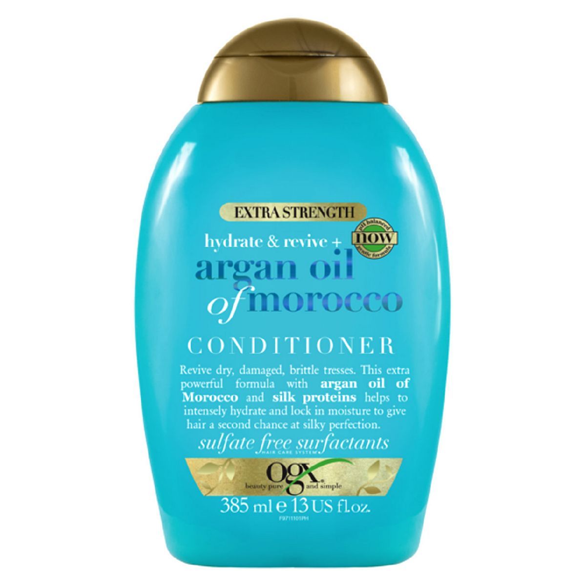 OGX Hydrate &amp;amp; Revive+ Argan Oil of Morocco Extra Strength pH Balanced Conditioner 385ml