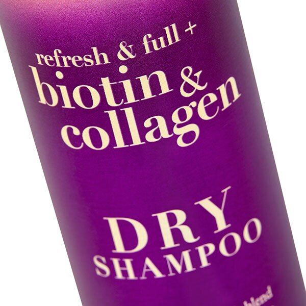 OGX Refresh &amp;amp; Full+ Biotin &amp;amp; Collagen Dry Shampoo 165ml