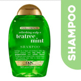 OGX Refreshing Scalp+ Teatree Mint Extra Strength Shampoo   385ml