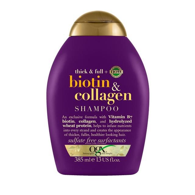 OGX Thick &amp;amp; Full+ Biotin &amp;amp; Collagen pH Balanced Shampoo   385ml