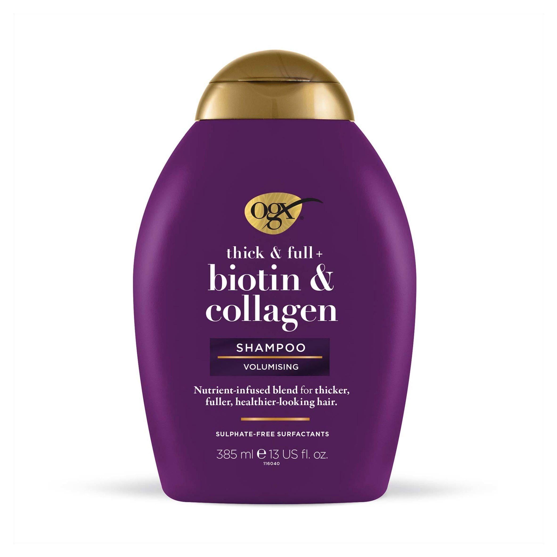 Ogx Thick &amp;amp; Full + Biotin &amp;amp; Collagen Shampoo 385ml