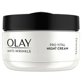 Olay Anti-Wrinkle Pro Vital Anti-Ageing Moisturiser Night Cream 50ml