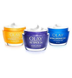 Olay Besties with Hyaluronic Acid + Vitamin B5 &amp;amp; Vitamin C Day Moisturiser and Retinol Night Moisturiser Bundle