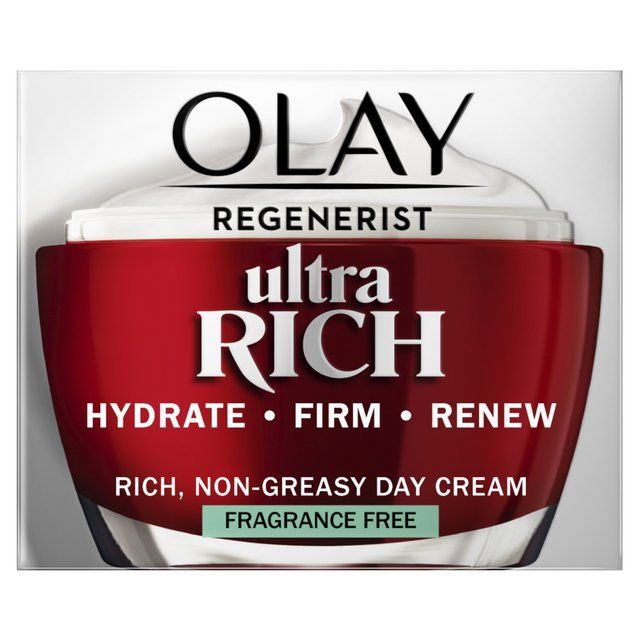 Olay Regenerist Ultra Rich Moisturiser Face Cream Fragrance Free   50ml