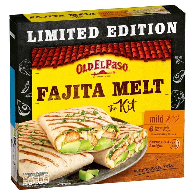 Old El Paso Fajita Melt Kit   385g