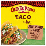 Old El Paso Mexican Garlic &amp;amp; Paprika Crunchy Taco Kit 308g