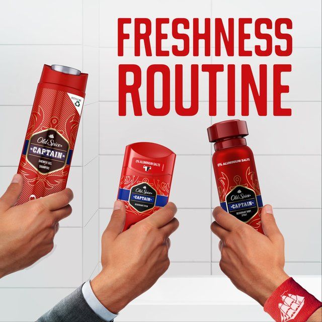 Old Spice Deodorant Spray Captain   150ml