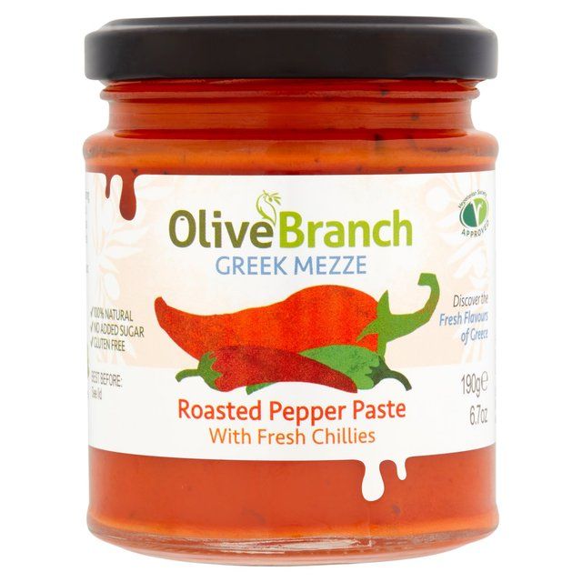 Olive Branch Roasted Pepper Paste   190g