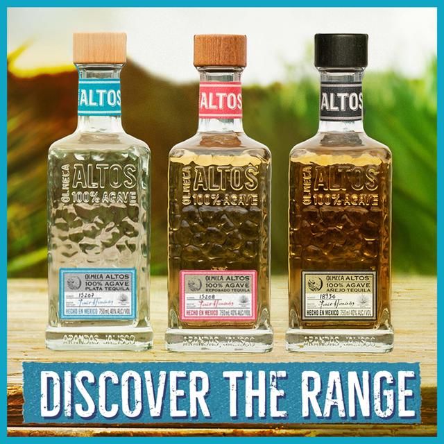 Olmeca Altos 100% Agave Plata Tequila   70cl