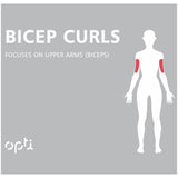 Opti Neoprene Dumbbells 2x1kg