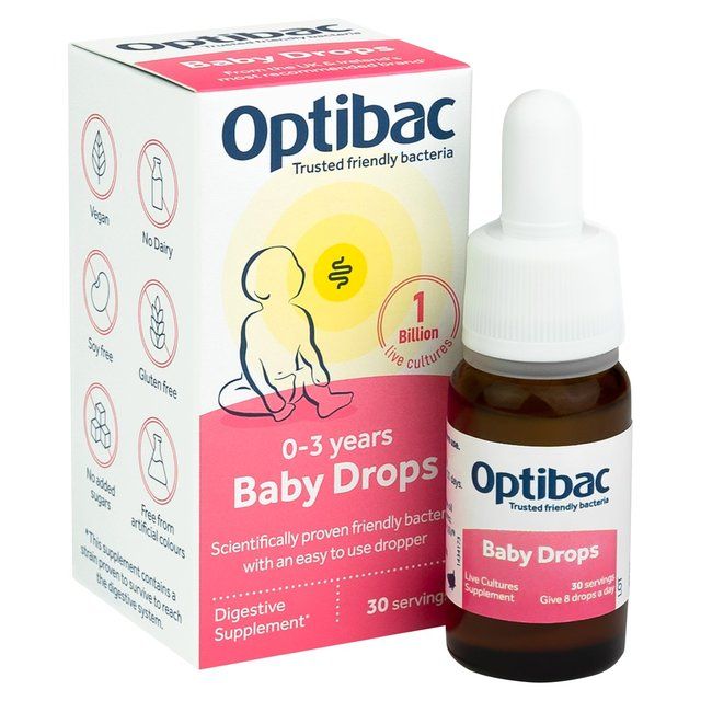 Optibac Probiotics Baby Drops 30 Servings   10ml