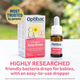 Optibac Probiotics Baby Drops 30 Servings   10ml