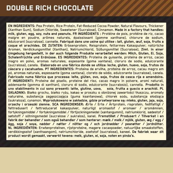 Optimum Nutrition Chocolate Muscle Support &amp;amp; Repair