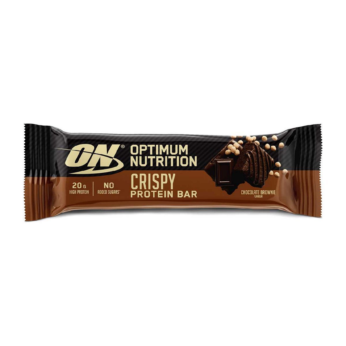 Optimum Nutrition Crispy Protein Bar Chocolate Brownie 65g