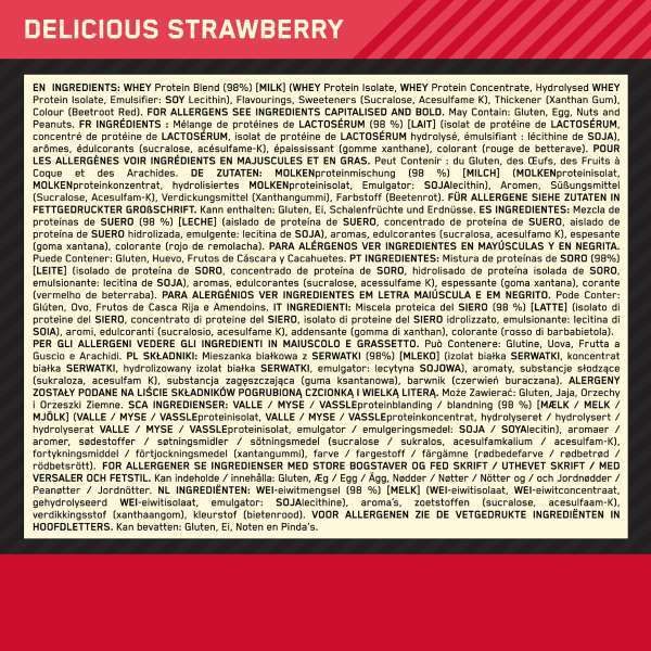 Optimum Nutrition Delicious Strawberry&amp;nbsp;Whey Protein Powder