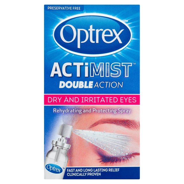 Optrex ActiMist Double Action Spray Dry Eyes   10ml