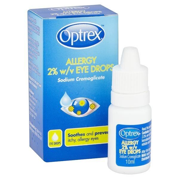 Optrex Hayfever &amp;amp; Allergy Itchy Eye Drops 10ml