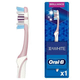 Oral-B 3D White Brilliance 40 Med Manual Toothbrush
