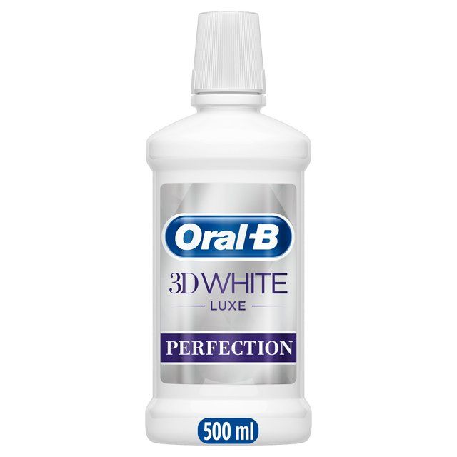 Oral-B 3D White Luxe Perfection Mouthwash   500ml