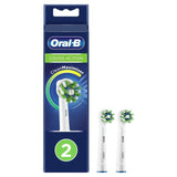 Oral-B CrossAction Toothbrush Heads - White   2 per pack