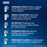 Oral-B FlossAction Toothbrush Heads   4 per pack