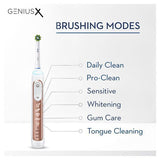 Oral-B Genius X Rose Gold Electric Toothbrush By Braun