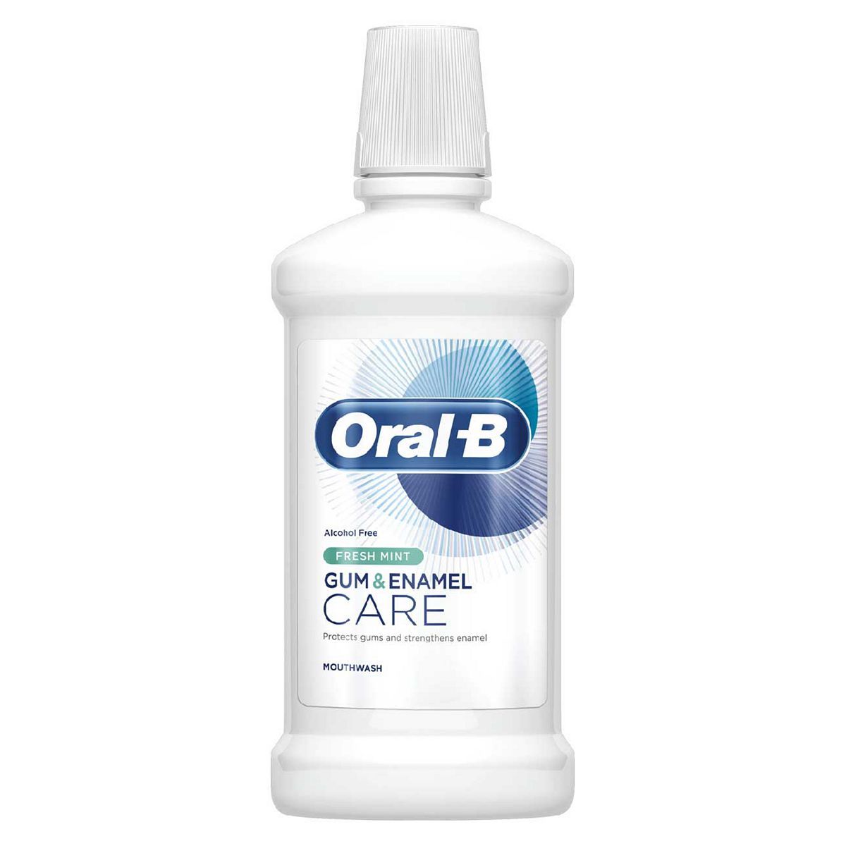 Oral-B Gum &amp;amp; Enamel Care Fresh Mint CPC Mouthwash 500ml