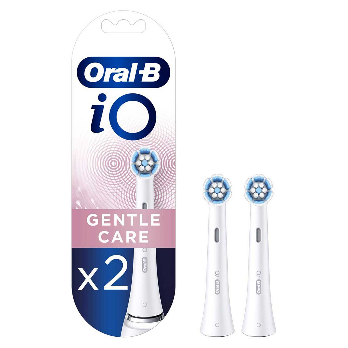 Oral-B iO&amp;trade; Gentle Care Replacement Electric Toothbrush Heads 2 Pack