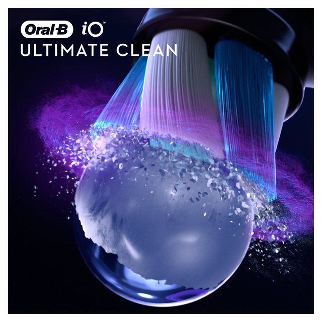 Oral-B iO Ultimate Clean Black Electric Toothbrush Heads    4 per pack