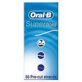 Oral-B Pre-Cut Superfloss Strands 50M